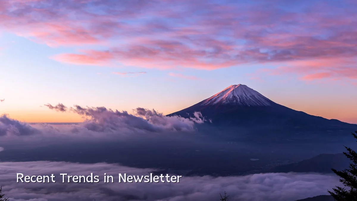 Recent Trends in Newsletter