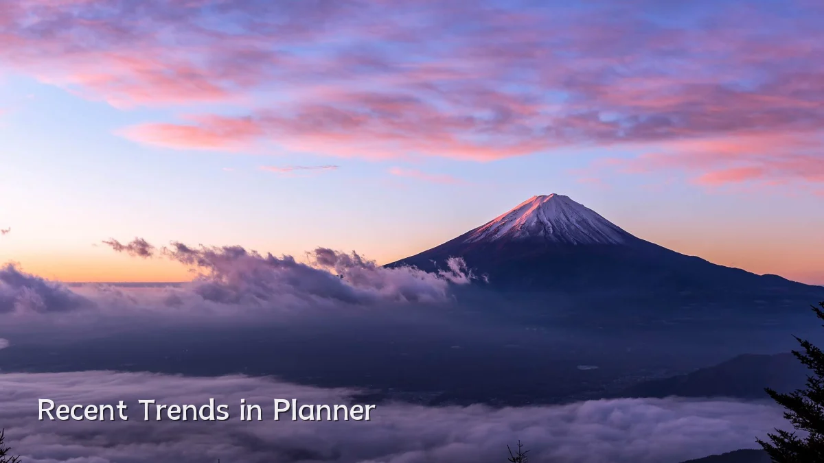 Recent Trends in Planner